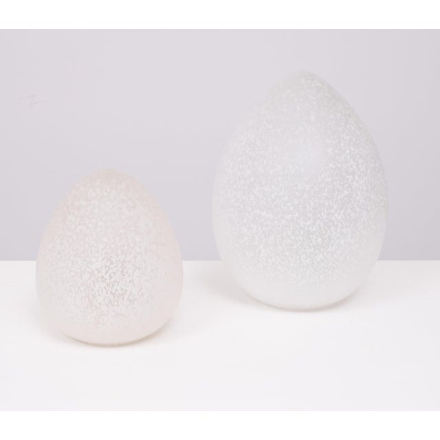 France Egg Lamps from Domec Luminaires, 1970s, Set of 2 For Sale - Image 9 of 10
