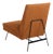 Vintage Italian Lounge Chair with Original Upholstery and Black-Lacquered Metal by Mario Franchioni, 1950s For Sale
