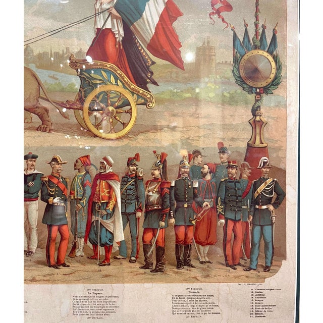 Set of Two Early 20th Century French Revolution Prints in Custom Frames For Sale In Dallas - Image 6 of 12