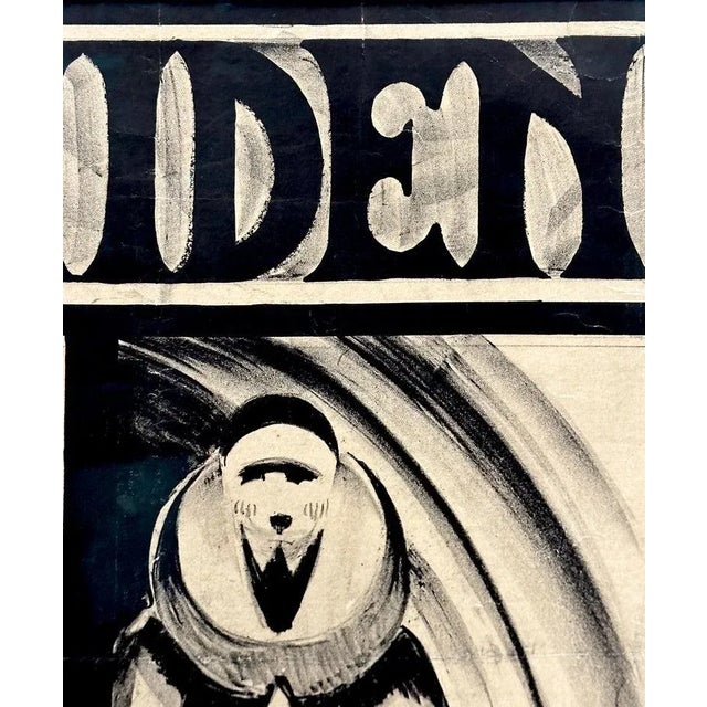 1920s 1924 Dutch Poster for Leiden University by Ludwig Oswald Wenckebach For Sale - Image 5 of 13