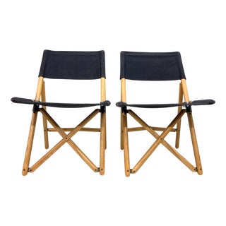 Set of Folding Chairs by Sergio Asti for Zanotta, 1960s For Sale