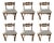 Vintage Danish Oak Dining Chairs by Henning Kjærnulf, 1960s, Set of 6 For Sale