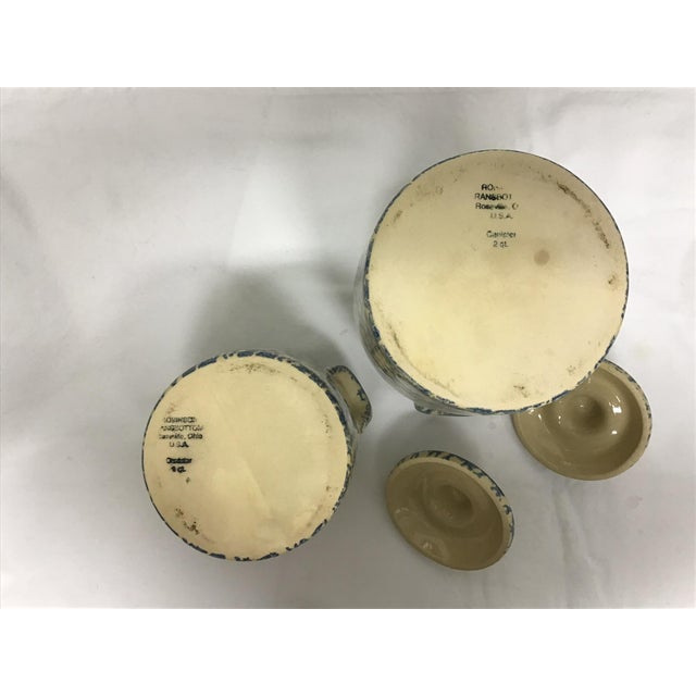 Mid-Century Modern Sponge Ware Pottery Pieces For Sale - Image 3 of 10