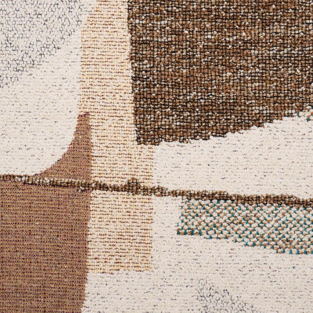 Contemporary SAMPLE - Schumacher Speakeasy Fabric In Sepia Multi For Sale - Image 3 of 5