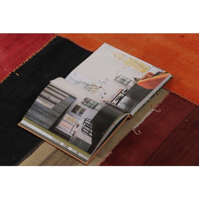 Vintage Turkish Patchwork Rug With Multicolor Geometric Design - Rug & Kilim For Sale - Image 9 of 10