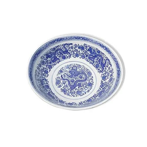 Chinese Asian Blue & White Porcelain Bowl For Sale - Image 3 of 4
