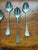 Mid 20th Century Mid 20th Century Romance by Bjorn Rosenthal Sterling Silver 925 Teaspoons - Set of 7 For Sale - Image 5 of 13