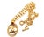 Chanel Vintage Gold Plated CC 3 Rings Large Pendant Chain Long Necklace *Marked 95 *Made in France -The total length is...