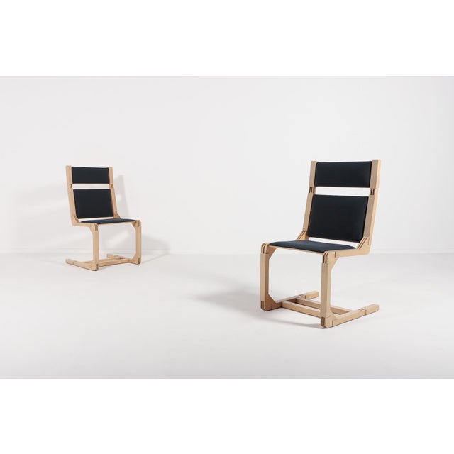 Vintage Danish Architectural Chair, 1990s For Sale - Image 14 of 14