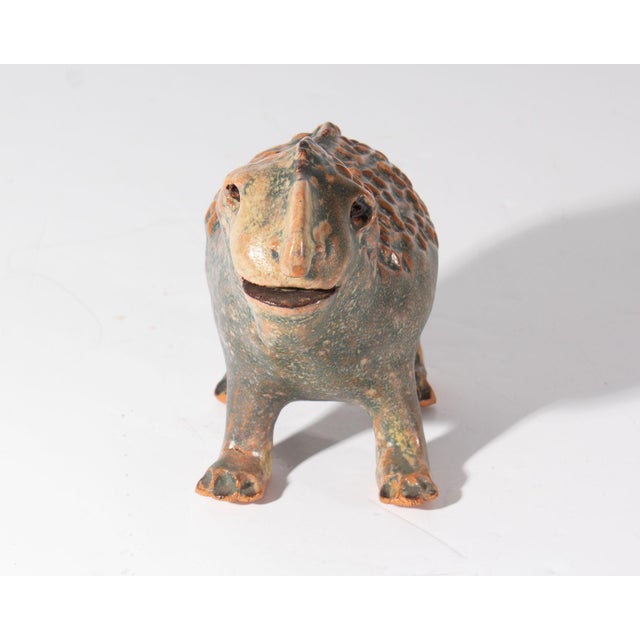 Abstract 1970s Studio Pottery Sculpture by Jody Knoop For Sale - Image 3 of 7