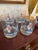 FUN FIND - SET OF 4. - Exceptional Snooty Fox Hand-Painted Lowball Glasses, perfect for the equestrian lover or the...