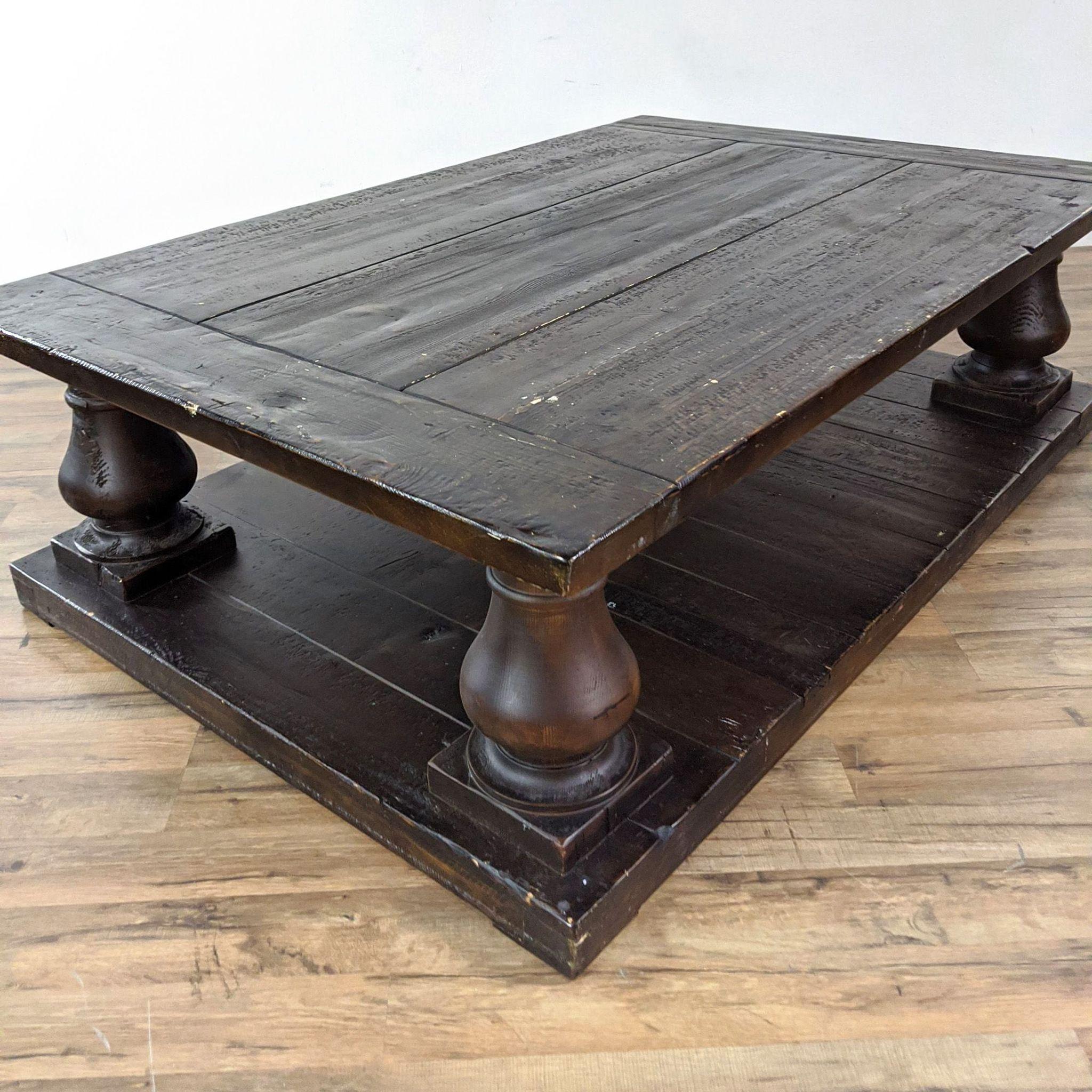 The Balustrade Coffee Table: A Fusion of Elegance and Functionality