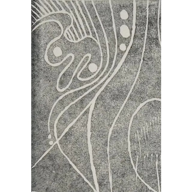 Will Faber, Untitled, 1970, Lithograph on Paper, in Flawless conditions. Designed 1970 to 1979 This piece has an...