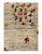 Gorgeous Gabbeh rug. Hand-knotted. Hand-Spun Wool, Fine lamb's wool and Silk The lovely piece of your home. This rug has a...