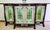 Diane Ross Signed Rustic Breakfront Credenza-Reclaimed Oak & Fused Glass Art For Sale - Image 12 of 18