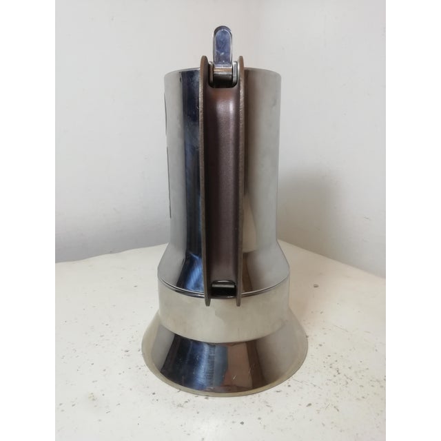 Metal 9090 Coffee Maker by Richard Sapper for Alessi, Italy, 1970s For Sale - Image 7 of 14