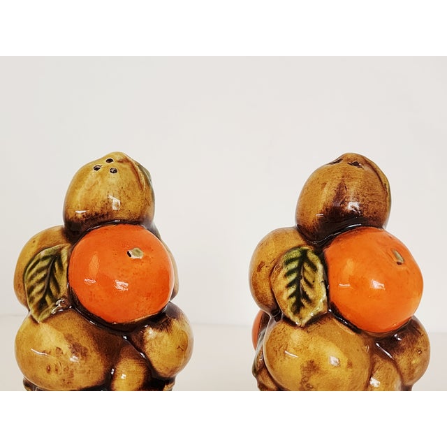 Ceramic Vintage Inarco Japan Ceramic Salt & Pepper Shakers For Sale - Image 7 of 10