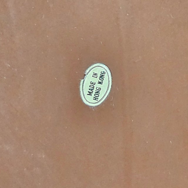 Rare Black Gilt Lacquer Ginkgo Wall Panels Signed Li Jia Chinese Modern Deco 64" For Sale - Image 12 of 12