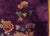 1930s Wonderful Purple Open Field With Unique on the Corner Detail Floral Antique Chinese Art Deco Rug For Sale - Image 5 of 6