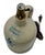 Ceramic Antique 1870s American Peabody Massachusetts Blue Decorated 1 Gallon Stoneware Jug - Table Lamp Base Conversion For Sale - Image 7 of 18