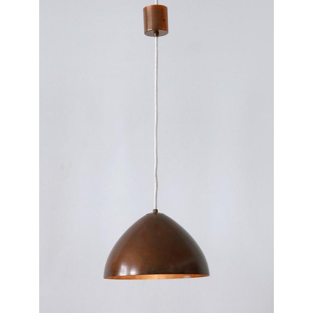 Mid-Century Modern Copper Pendant Lamp, Finland, 1950s For Sale - Image 13 of 18