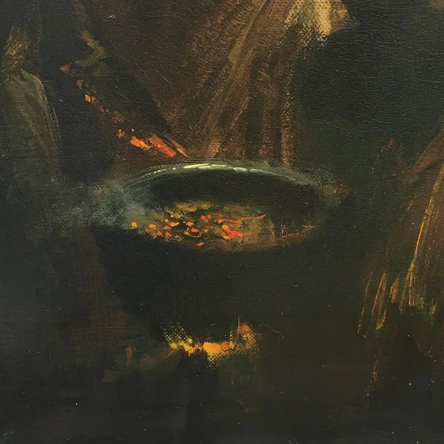 Naples, Posillipo School, Italian Landscape, Oil on Canvas, Framed For Sale - Image 10 of 11