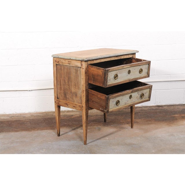 A Charming 18th C. French Raised Chest For Sale In Atlanta - Image 6 of 12