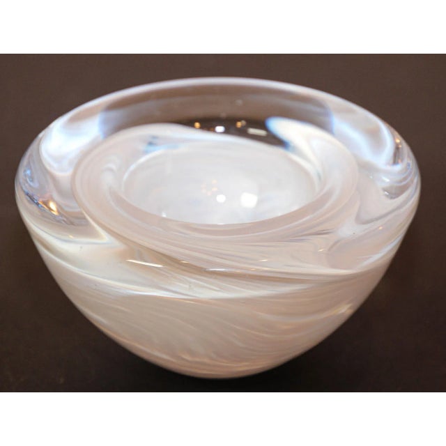 Anna Ehrner for Kosta Boda White Crystal, 1990's For Sale - Image 13 of 13