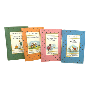 Vintage Set of 4 "Pooh's Library" Books