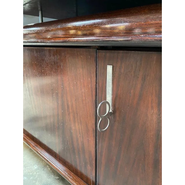 Wood 1960s Vintage Vittorio Introini Italian "Pellicano" Sideboard For Sale - Image 7 of 12