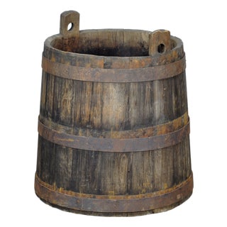Oak Storage Barrel, 1910s For Sale