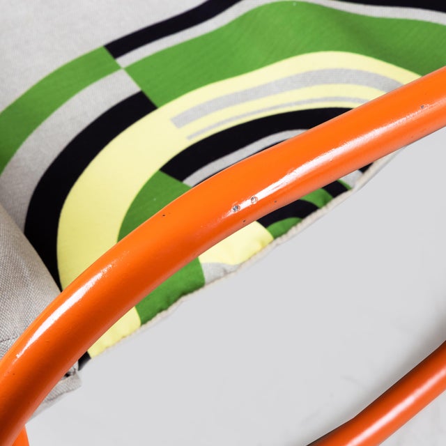 Set of Locus Solus Lounge Chair and Ottoman by Gae Aulenti for Poltronova, 1970s For Sale - Image 10 of 17