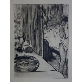 Edgar Degas, Toilette Matinale: Nude, Original Engraving For Sale