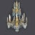 Traditional Genoese Empire Gilt 12-Light Chandelier For Sale - Image 3 of 15