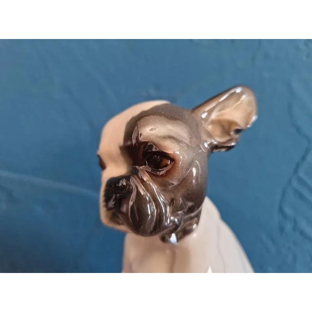 French Bulldog Puppy Figurine from Nymphenburg For Sale - Image 5 of 7