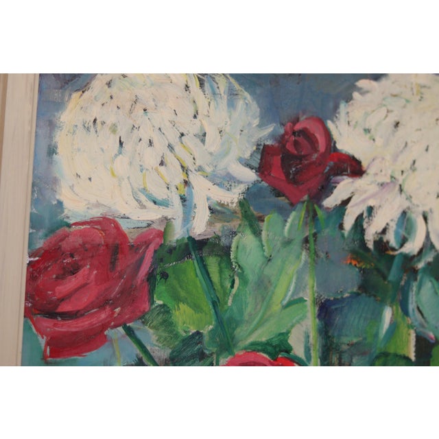 Hans Ripa, Bloomer, 1960s, Oil on Panel, Framed For Sale - Image 11 of 18