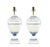 A Pair of Vintage Blue and White Metal Trophy Table Lamps. For Sale - Image 9 of 9