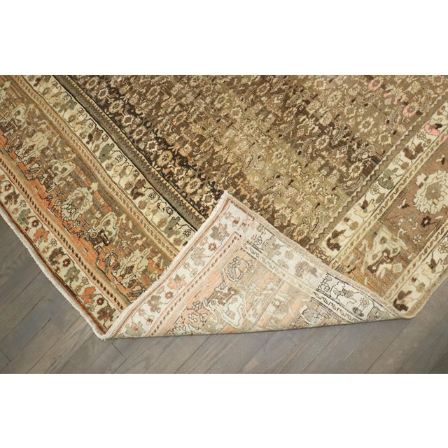 Early 20th Century Early 20th Century Bidjar Carpet - 9'11" x 12'1" For Sale - Image 5 of 11