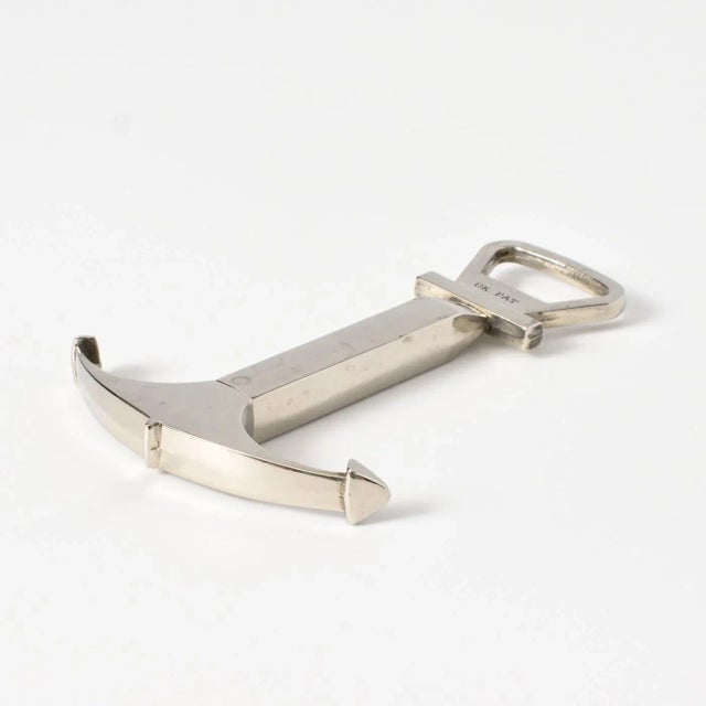 Vintage Nautical Anchor-Shaped Bottle Opener and Corkscrew from MH, 1970s For Sale - Image 6 of 9