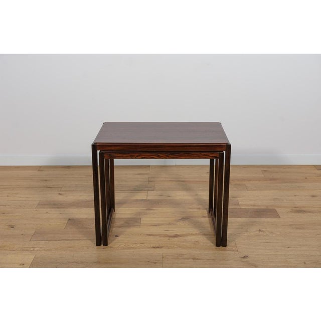 Mid-Century Rosewood Nesting Tables, Sweden, 1960s, Set of 2 For Sale - Image 17 of 18