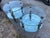 Metal 1940s Hollywood Regency Goran of Belgium End Table Set of Two Unmarked For Sale - Image 7 of 12