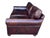 Restoration Hardware Medium Brown Leather Sofa With Feather-Filled Cushions For Sale In Los Angeles - Image 6 of 10