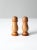Tan Vintage Wooden Salt and Pepper Shakers For Sale - Image 8 of 8