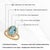 14k Gold Art Deco 3.49ct Oval Aquamarine Diamond Chic Cocktail Ring Size 6.5 For Sale - Image 13 of 18
