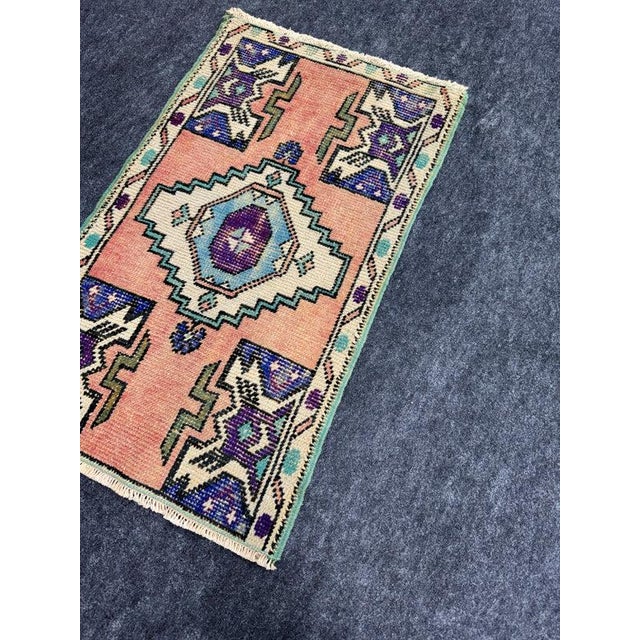 Early 21st Century Turkish Yastik Rug 1'9" x 2'10" For Sale - Image 5 of 5