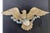 Vintage French Country Syroco Patriotic American Eagle Gold Wall Picture Plaque For Sale - Image 12 of 13