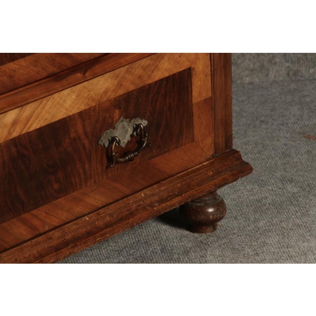 Wilhelminian Chest of Drawers in Walnut, 1880s For Sale - Image 17 of 18