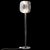 Floor Lamp in the style of Fontana Arte, 1970s For Sale - Image 12 of 12