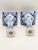 Hand-Painted Candlesticks from Royal Delft, 1988, Set of 2 For Sale - Image 6 of 9