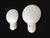 Vintage Italian Lightbulb-Shaped Wall Sconces, 1980s, Set of 2 For Sale - Image 3 of 11